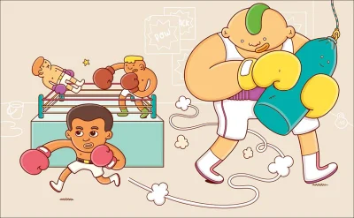 innenabbildung zu Muhammad Ali – Little People, BIG DREAMS. Mini (Deutsche Ausgabe)