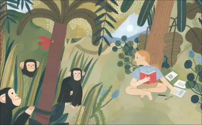 innenabbildung zu Jane Goodall – Little People, BIG DREAMS. Mini (Deutsche Ausgabe)