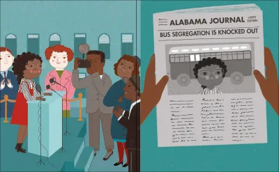 innenabbildung zu Little People, Big Dreams. Mini – Rosa Parks