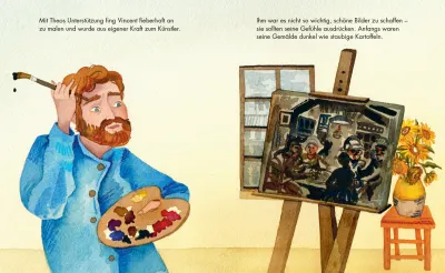 innenabbildung zu Vincent van Gogh – Little People, BIG DREAMS (Deutsche Ausgabe)