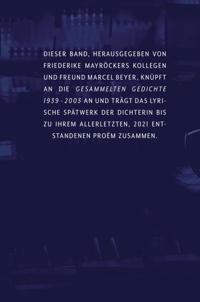 u4 zu Collected Poems