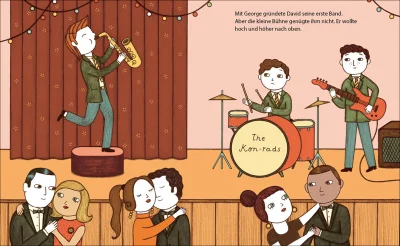 innenabbildung zu Little People, Big Dreams – David Bowie