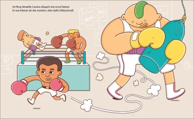 innenabbildung zu Little People, Big Dreams – Muhammad Ali
