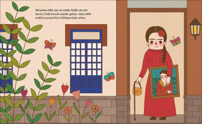innenabbildung zu Little People, Big Dreams – Frida Kahlo