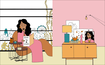 innenabbildung zu Zaha Hadid – Little People, BIG DREAMS (Deutsche Ausgabe)