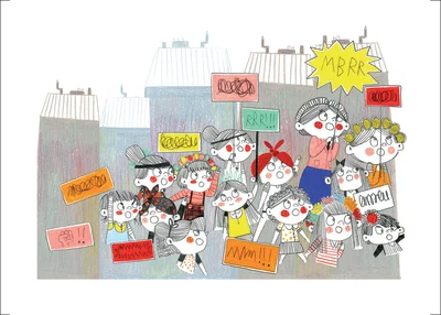 innenabbildung zu Little People, Big Dreams – Simone de Beauvoir