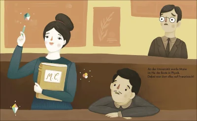 innenabbildung zu Marie Curie – Little People, BIG DREAMS (Deutsche Ausgabe)