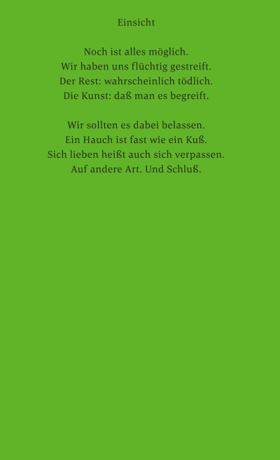 u4 zu Gespräch unter Bäumen