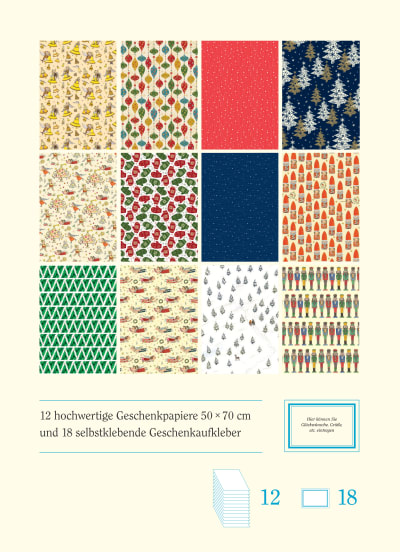 u4 zu Insel-Bücherei Geschenkpapier Weihnachten