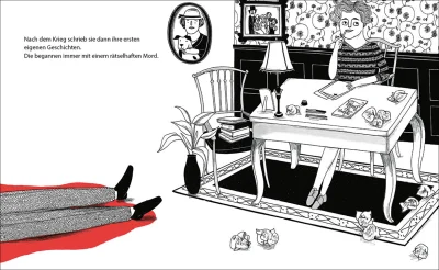 innenabbildung zu Agatha Christie – Little People, BIG DREAMS (Deutsche Ausgabe)