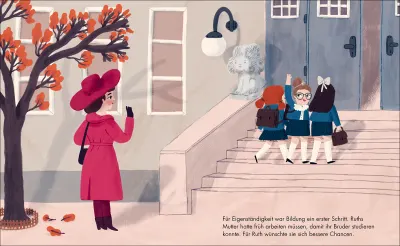 innenabbildung zu Little People, Big Dreams – Ruth Bader Ginsburg
