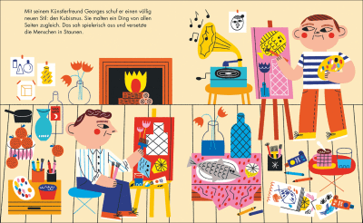 innenabbildung zu Little People, Big Dreams – Pablo Picasso