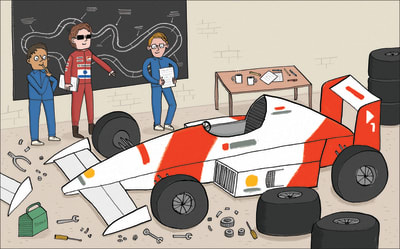 innenabbildung zu Little People, Big Dreams – Ayrton Senna