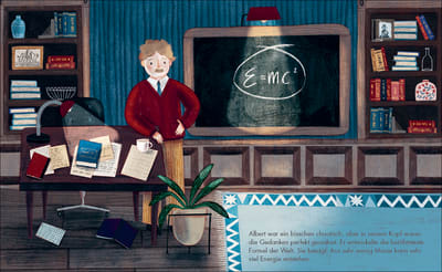 innenabbildung zu Albert Einstein – Little People, BIG DREAMS (Deutsche Ausgabe)