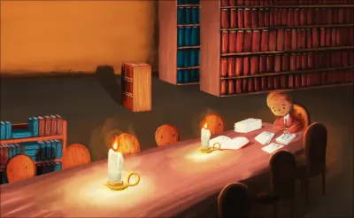innenabbildung zu Little People, Big Dreams – J. R. R. Tolkien