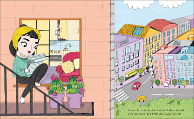 innenabbildung zu Audrey Hepburn – Little People, BIG DREAMS (Deutsche Ausgabe)