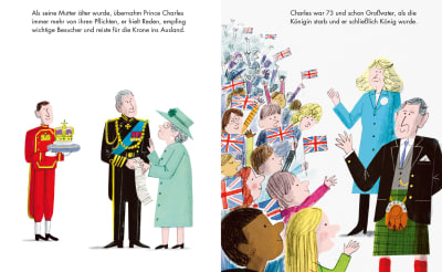 innenabbildung zu King Charles III. – Little People, BIG DREAMS (Deutsche Ausgabe)