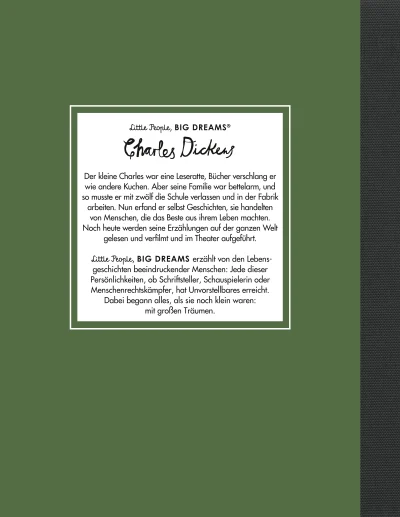 u4 zu Little People, Big Dreams – Charles Dickens