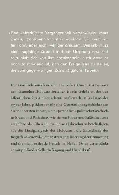 u4 zu Genozid, Holocaust und Israel-Palästina