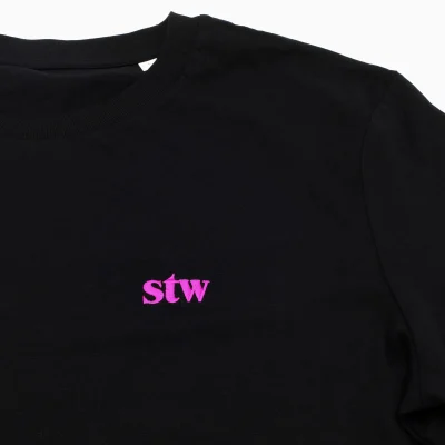 produktfoto zu T-Shirt stw schwarz/pink, Größe XL