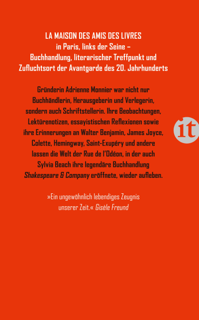 u4 zu Aufzeichnungen aus der Rue de l'Odéon