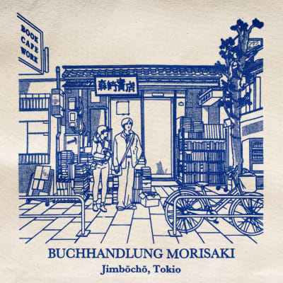 produktfoto zu Stofftasche Buchhandlung Morisaki