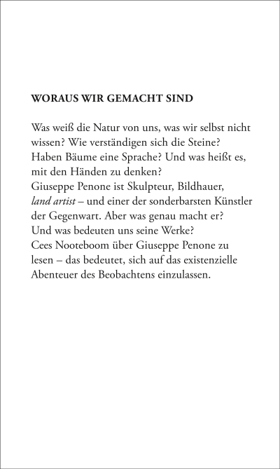 u4 zu In den Bäumen blühen Steine
