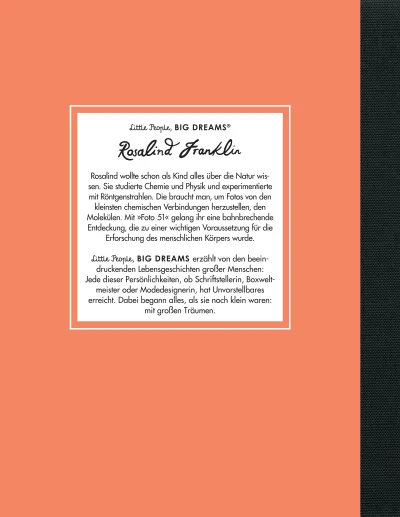 u4 zu Little People, Big Dreams – Rosalind Franklin