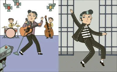 innenabbildung zu Little People, Big Dreams – Elvis Presley
