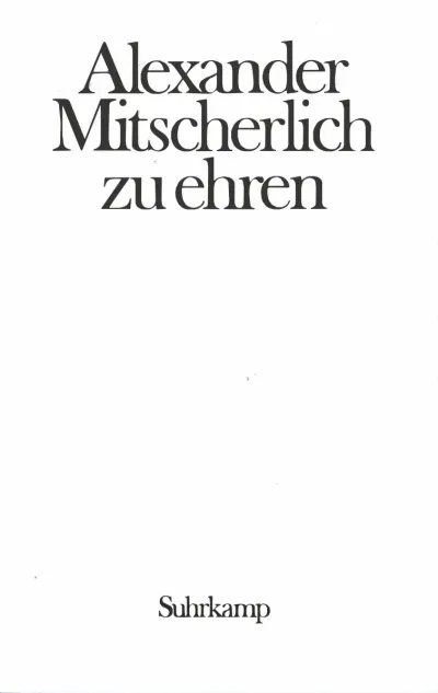 U1 zu Alexander Mitscherlich zu Ehren. Provokation und Toleranz