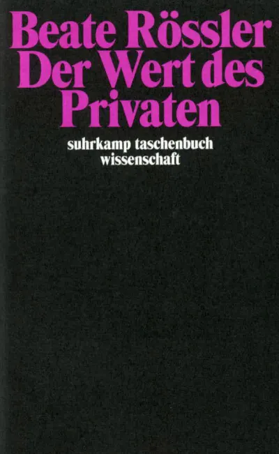U1 zu Der Wert des Privaten