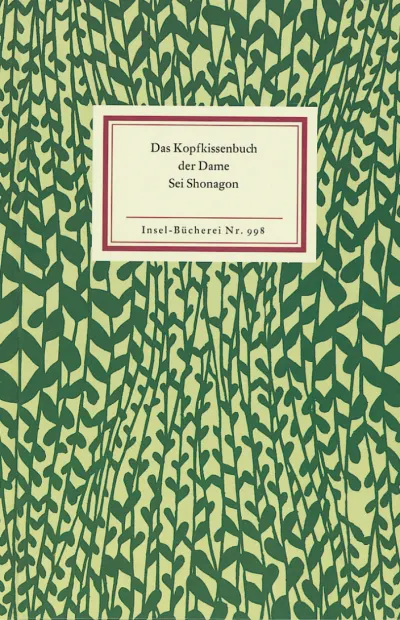 U1 zu Das Kopfkissenbuch der Dame Sei Shonagon