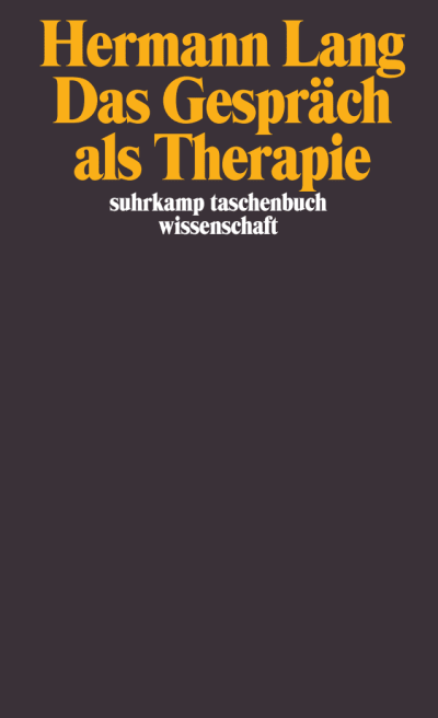 U1 zu Das Gespräch als Therapie