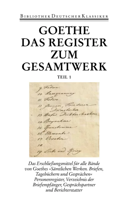 U1 zu Sämtliche Werke. Briefe, Tagebücher und Gespräche. Vierzig Bände