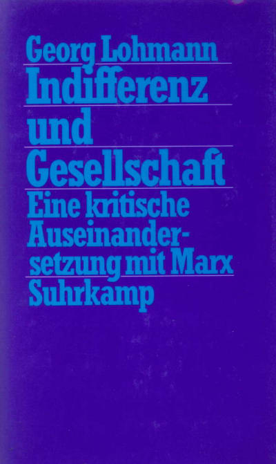 U1 zu Indifferenz und Gesellschaft