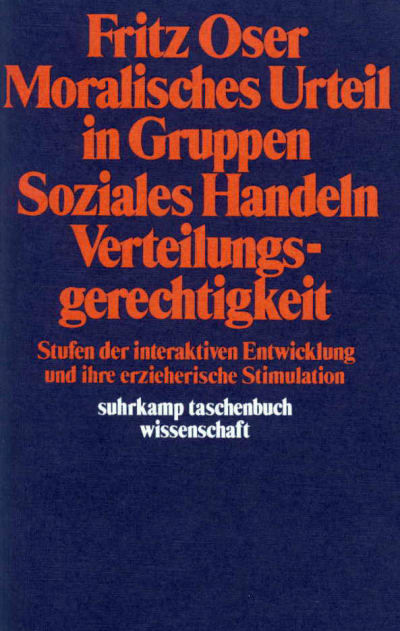 U1 zu Moralisches Urteil in Gruppen. Soziales Handeln. Verteilungsgerechtigkeit