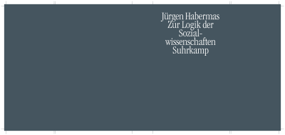 U1 zu Zur Logik der Sozialwissenschaften