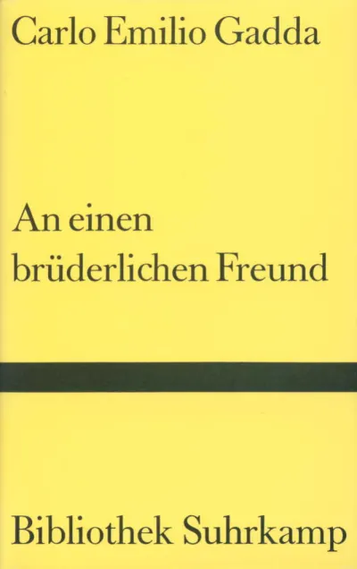 U1 zu An einen brüderlichen Freund