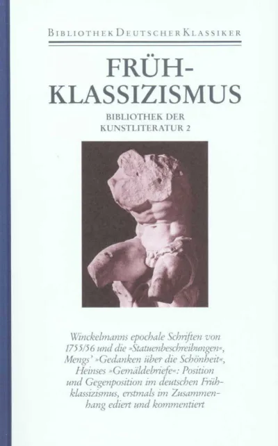 U1 zu Bibliothek der Kunstliteratur in vier Bänden