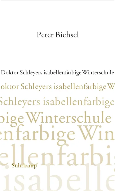 U1 zu Doktor Schleyers isabellenfarbige Winterschule
