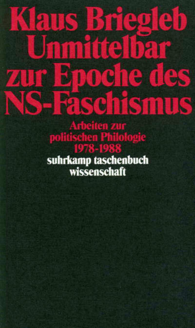 U1 zu Unmittelbar zur Epoche des NS-Faschismus