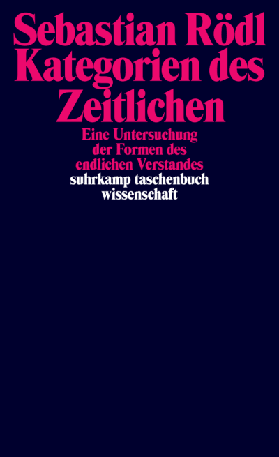 U1 zu Kategorien des Zeitlichen