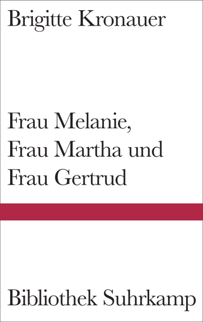 U1 zu Frau Melanie, Frau Martha und Frau Gertrud