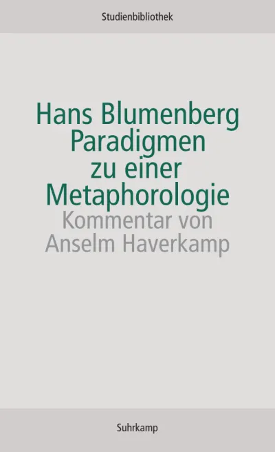 U1 zu Paradigmen zu einer Metaphorologie