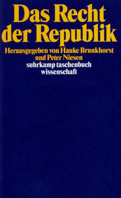 U1 zu Das Recht der Republik
