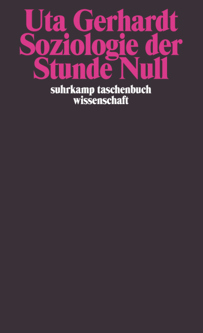 U1 zu Soziologie der Stunde Null