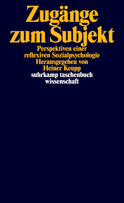 U1 zu Zugänge zum Subjekt
