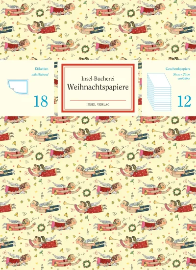 U1 zu Insel-Bücherei Geschenkpapier Weihnachten