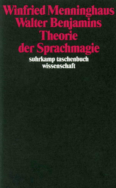 U1 zu Walter Benjamins Theorie der Sprachmagie