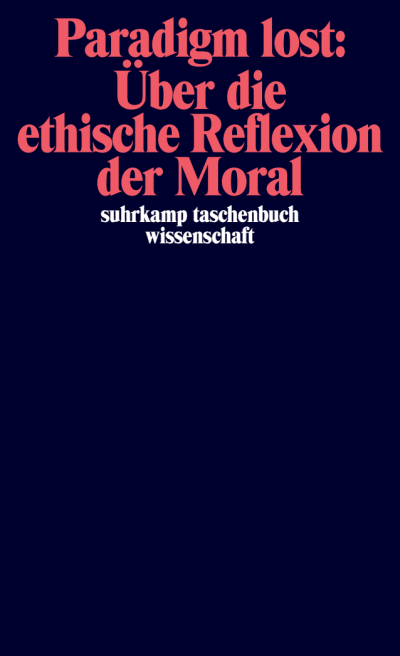 U1 zu Paradigm lost: Über die ethische Reflexion der Moral